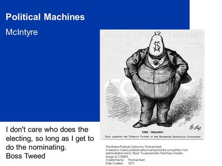 Political Machines McIntyre