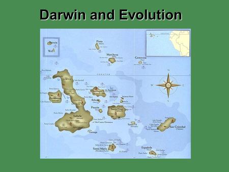 Darwin and Evolution.