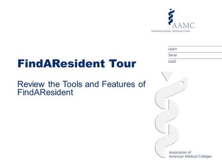 FindAResident Tour Review the Tools and Features of FindAResident.
