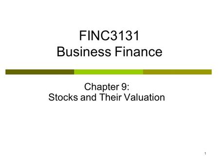 FI Corporate Finance Leng Ling