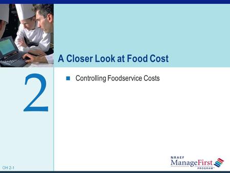 A Closer Look at Food Cost
