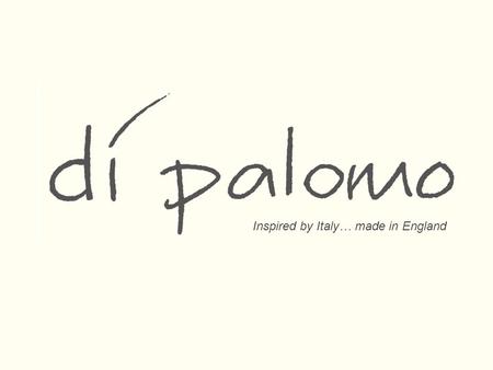 Inspired by Italy… made in England. Di Palomo is now firmly established within the UK premium toiletries catagory where our 500+ outlets include John.