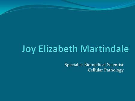 Joy Elizabeth Martindale