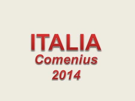 ITALIA Comenius 2014.