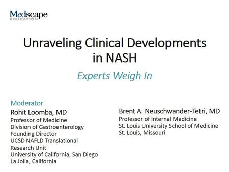 Unraveling Clinical Developments in NASH