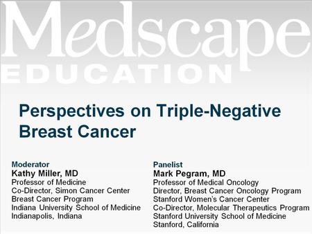 Perspectives on Triple-Negative Breast Cancer