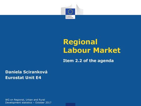 Regional Labour Market