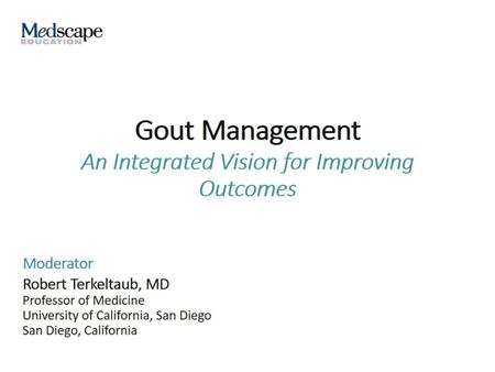 Gout Management.