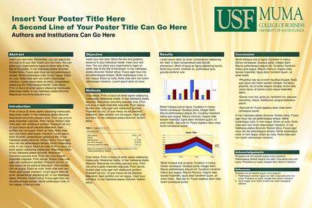 Insert Your Poster Title Here A Second Line of Your Poster Title Can Go Here Authors and Institutions Can Go Here Abstract Objective Results Conclusion.