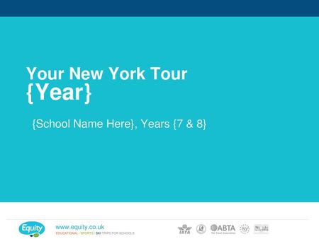 Your New York Tour {Year}