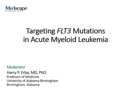 Targeting FLT3 Mutations in Acute Myeloid Leukemia