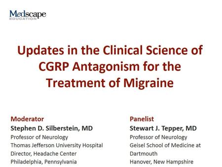 Updates in the Clinical Science of CGRP Antagonism for the Treatment of Migraine.