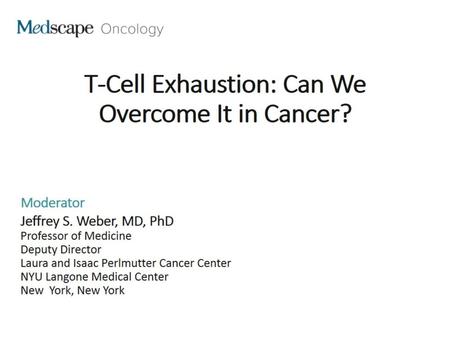 T-Cell Exhaustion: Can We Overcome It in Cancer?