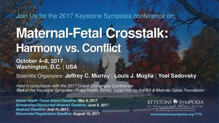 Maternal-Fetal Crosstalk: Harmony vs. Conflict