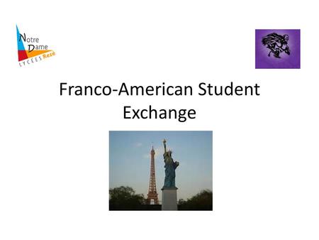 Franco-American Student Exchange
