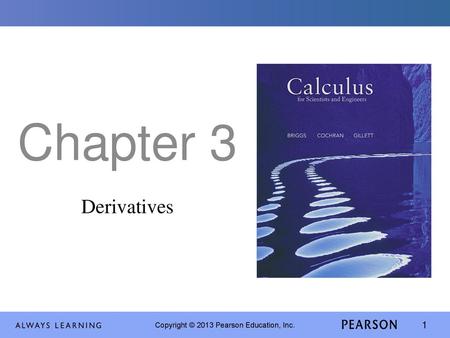 Chapter 3 Derivatives.
