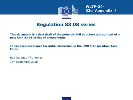 Regulation series WLTP-24-03e_Appendix 4