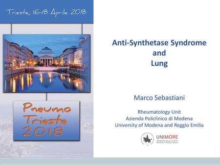 Anti-Synthetase Syndrome