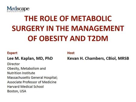 The role of metabolic surgery in the management of obesity and t2dm
