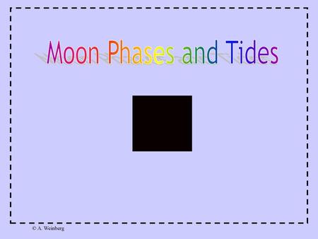 Moon Phases and Tides.