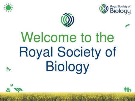 Welcome to the Royal Society of Biology