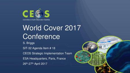 World Cover 2017 Conference
