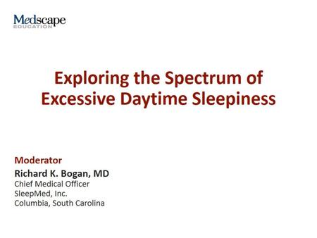 Exploring the Spectrum of Excessive Daytime Sleepiness