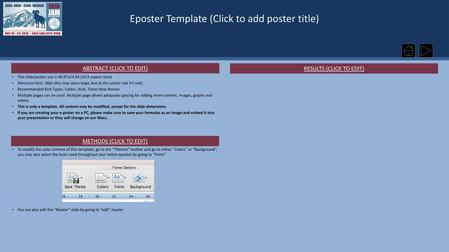 Eposter Template (Click to add poster title)