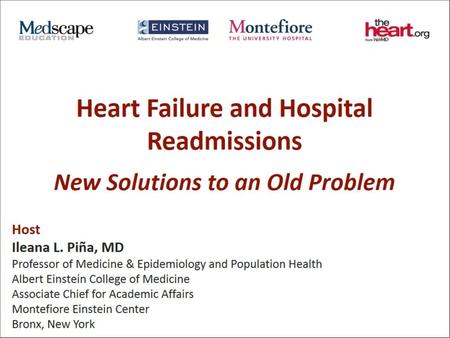 Heart Failure and Hospital Readmissions