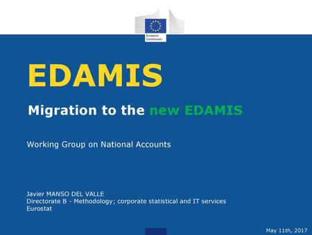 Migration to the new EDAMIS