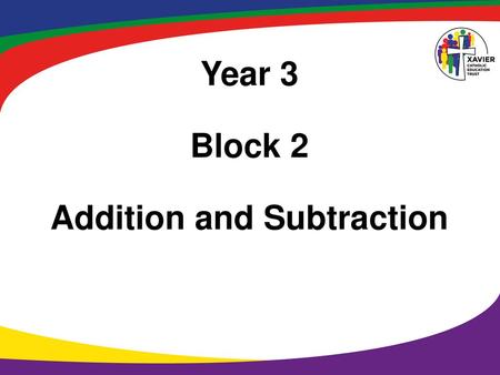 Year 3 Block 2 Addition and Subtraction
