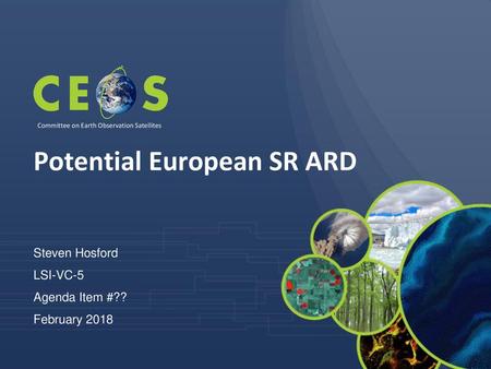 Potential European SR ARD