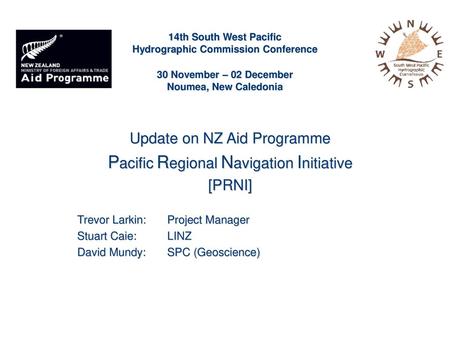 Pacific Regional Navigation Initiative