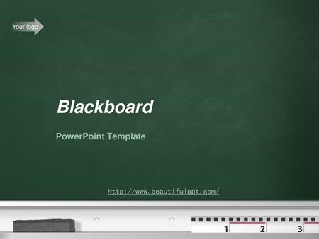 Blackboard PowerPoint Template http://www.beautifulppt.com/