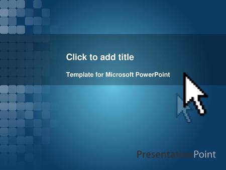 Template for Microsoft PowerPoint