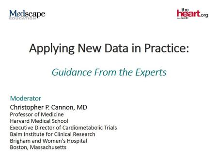 Applying New Data in Practice: