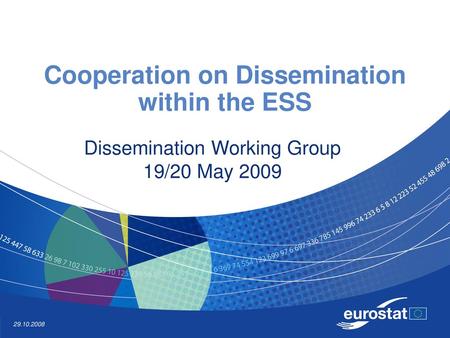 Cooperation on Dissemination within the ESS