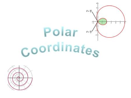 Polar Coordinates.