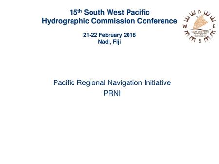 Pacific Regional Navigation Initiative PRNI