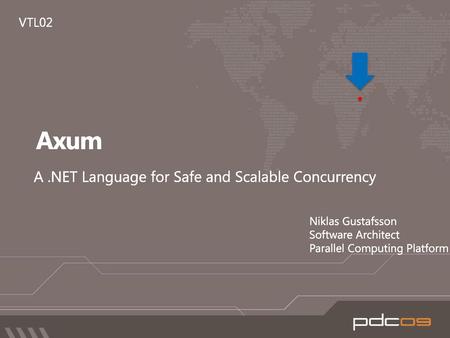 A .NET Language for Safe and Scalable Concurrency