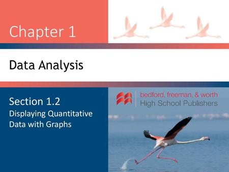 Chapter 1 Data Analysis Section 1.2