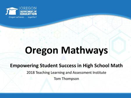Empowering Student Success in High School Math