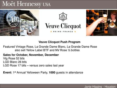 Veuve Clicquot Push Program