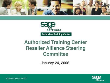 Authorized Training Center Reseller Alliance Steering Committee