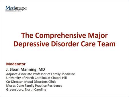 The Comprehensive Major Depressive Disorder Care Team