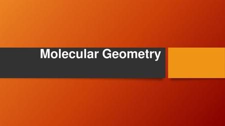 Which of the structures below represent a linear molecule? - ppt download