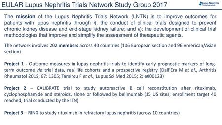 EULAR Lupus Nephritis Trials Network Study Group 2017