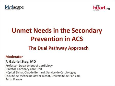 Unmet Needs in the Secondary Prevention in ACS