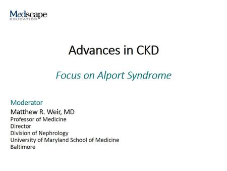 Advances in CKD.