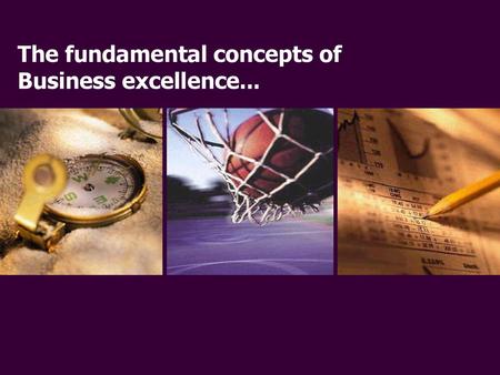 The fundamental concepts of Business excellence...